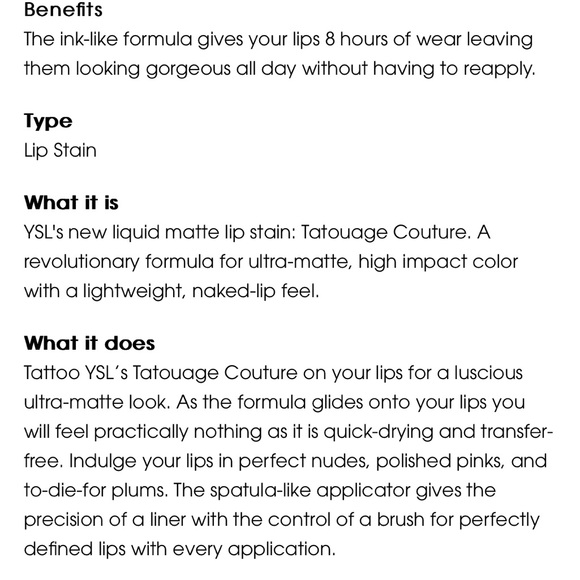 Ysl lip stain - Picture 2 of 4